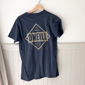 O'Neill Charcoal Logo Graphic Tee Mens Size Small T-shirt